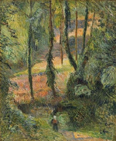 Paul Gauguin Sous Bois oil painting picture